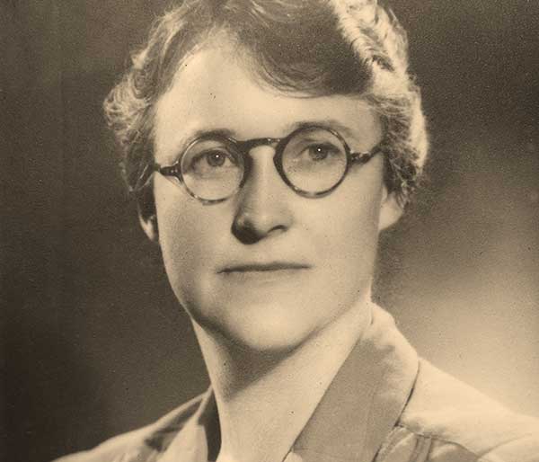 Old photo of QOJ's sister, Helen T. Jones